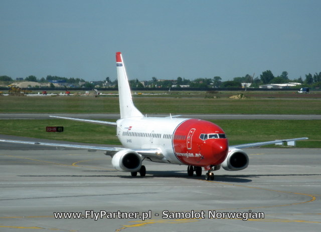 Samolot Norwegian